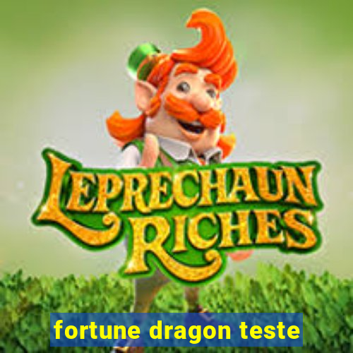 fortune dragon teste