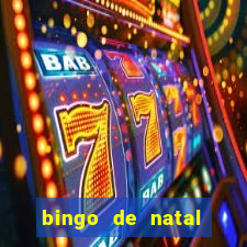 bingo de natal para imprimir gratis