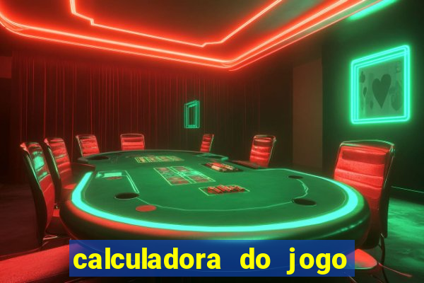 calculadora do jogo do bicho