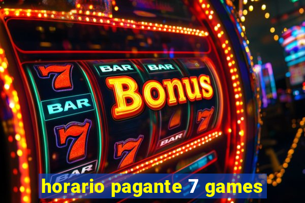 horario pagante 7 games