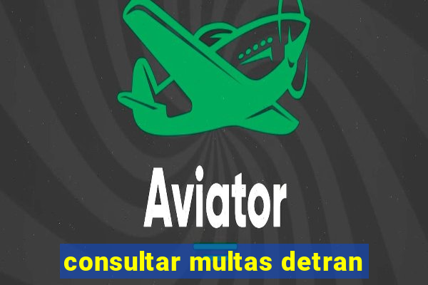 consultar multas detran